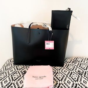 Kate Spade | Molly Tote Large Black Leather